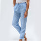 🌸Women's Elastic Waist Cotton Linen Casual Pants🍀
