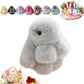 Plush Bunny Keychain Pendant