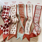 Elegant double-layer printed silk scarf, suitable for draping over handbags