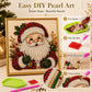 🥳2026 HOT SALE🥳💞50K+ SOLD!🎄✨DIY Christmas Pearl Diamond Painting Kit – 5 festive designs, 3D raised beads & display frame included. A sparkling holiday masterpiece for your wall! 🖼️🎨