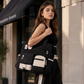 🛍️Large Capacity & Multi-Pocket, Commute & Shopping👝 Canvas Tote Bag – Multi-Pocket Design & Spacious