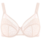 💜Enchante Floral Lace Plus Size Underwire Unlined Unpadded Minimizer Full Coverage Bra Women's Wear Comfortable Breathable Mesh Cup