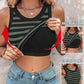 👚 50% OFF NOW! 💖 Last Day Special Price!! –Ribbed Stretchy Tank Top with Shelf Bra –  Built-in support, smoothing fit & no-slip straps – perfect for layering or workouts 💪