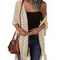 🔥 LIMITED-TIME Just £19.99!!😍Women’s Oversized Knit Cardigan – Lightweight Crochet Tassel Kimono for Spring & Summer 🌸