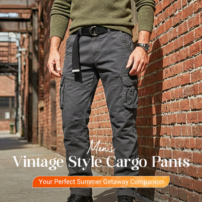 LIMITED-TIME 50% OFF! 👖 Men's Classic Tactical Cargo Pants – Multi-Pocket, Durable, Adjustable Cuffs 🔧