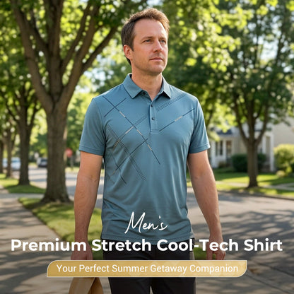 🔥Hot Sale🎉BUY MORE SAVE MORE🎁Men's Ice Silk Stretch Shirt