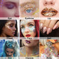 Glitter Stick, Body Glitter Gel for Face and Hair, Shimmering Mermaid Glitter with Chameleon Effect and Large Particles, Glowing Body Glitter Cosmetic, Festival Party Makeup Accessory