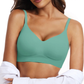 💐Thin Seamless Wireless Sports Bra👙Minimise Bust Firm Support For Large Sizes -❤️‍🔥Buy More Save More!