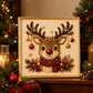 🥳2026 HOT SALE🥳💞50K+ SOLD!🎄✨DIY Christmas Pearl Diamond Painting Kit – 5 festive designs, 3D raised beads & display frame included. A sparkling holiday masterpiece for your wall! 🖼️🎨