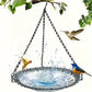 🔥💐SPRING DAY SALE- 49% OFF⚡50K+ SOLD!🐦Solar Cascade Hanging Bird Bath Fountain