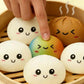 🎁🔥Glitter Dumpling Squishy Steamer Blind Box Surprise Squeeze Fun