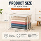 🔥Buy 1 Get 1 Free📦Portable Large Heavy-Duty Thick Plastic Clear Storage Box with Hinged Lid | Home, Travel & Camping