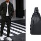 🔥 Men's Waffle Button-Up Jacket & Trousers Set – Breathable Waffle Knit, Relaxed Fit & Effortless Casual Style 👕👖
