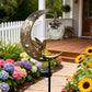 🌙✨Hummingbird Moon Solar Garden Stake Light