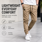👖 60% OFF NOW! 🏃 Men's Casual Joggers – Drawstring Elastic Waist, Slim Fit & High Stretch – Perfect for All Seasons 🌧️