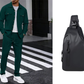 🔥 Men's Waffle Button-Up Jacket & Trousers Set – Breathable Waffle Knit, Relaxed Fit & Effortless Casual Style 👕👖