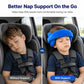🥳2026 HOT SALE🥳💞50K+ SOLD!✨ 💝Kids Car Seat Head Support Strap｜Plush Padded Adjustable Nap Rest Band
