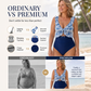 Women's Ruffle V-Neck One-Piece Swimsuit