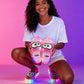 👣👣Cute slippers with cartoon motifs that glow