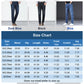 👖 Men's Elastic High Waist Straight Leg Jeans – Stretch Cotton, Breathable, Classic Fit ✨