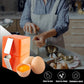 🍳Buy 1 Get 1 Free！🔥 50% OFF NOW ! ✨Quick Egg Cracker Tool – Fast Clean Egg Opener for Kitchen Baking