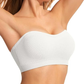 ProKloud Strapless Push Up Bras for Women Wireless Bandeau Bra Non-Slip Silicone Tube Top Padded Convertible Bralette