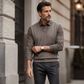 ✨ Timeless Comfort | Men's Plaid Layered-Look Knit Top