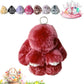 Plush Bunny Keychain Pendant