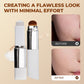 🎉BUY 1 GET 1 FREE🎉[OFFICIAL PRODUCT]Cover Cream Stick V w/ Detachable Brush - Korean Skin Care Color-Changing Foundation Stick with Collagen Capsules (0.45 oz)