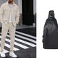 🔥 Men's Waffle Button-Up Jacket & Trousers Set – Breathable Waffle Knit, Relaxed Fit & Effortless Casual Style 👕👖