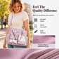 🛍️Large Capacity & Multi-Pocket, Commute & Shopping👝 Canvas Tote Bag – Multi-Pocket Design & Spacious