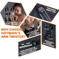 HOTWAVE Arm Trainer, Adjustable Chest Workout Equipment, Arm Trainer for Men, Chest Trainer for Men, Shoulder Muscle Training, Portable Spring Resistance Home Fitness Equipment SummerVibes