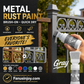 ✨New Arrival-🔥🖌️Refresh paint surfaces in one simple spray!✨🏠Water-Based Metallic Silver Paint with Built-in Brush💥👍
