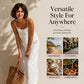 ⏰Women's Casual Solid Color Slip Dress