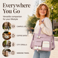 🛍️Large Capacity & Multi-Pocket, Commute & Shopping👝 Canvas Tote Bag – Multi-Pocket Design & Spacious