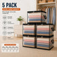 🔥Buy 1 Get 1 Free📦Portable Large Heavy-Duty Thick Plastic Clear Storage Box with Hinged Lid | Home, Travel & Camping
