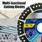 4.5" Multi-Material Diamond Blade - Zero Compromise, Max Durability