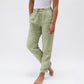 🌸Women's Elastic Waist Cotton Linen Casual Pants🍀