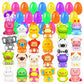 🔥Special Price !⚡50K+ SOLD🎁12/24PCS Easter Eggs Prefilled Slow Rising Squishy Toys