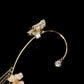 💕50% discount💕Simple ear clips with butterfly and flower motifs & tassels – elegant & comfortable, no piercing required 🌸🦋