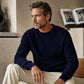 ✨2026 Collection at 50% OFF🎁JMIERR Men's Crewneck Sweater Soft Casual Sweaters Classic Long Sleeve Pullover Sweaters with Ribbing Edge