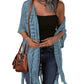 🔥 LIMITED-TIME Just £19.99!!😍Women’s Oversized Knit Cardigan – Lightweight Crochet Tassel Kimono for Spring & Summer 🌸