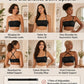 Anti-Slip Grip & Removable Straps✨Convertible Strapless Bandeau Bra with Wireless Comfort👍Suitable for All Body Types
