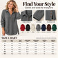 💖Black Friday Mega Deal – 50% off!💖 Women's Waffle Knit Long Sleeve Top ☁️