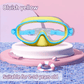 🏊‍♀️HD children's large frame waterproof and anti-fog swimming goggles