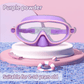🏊‍♀️HD children's large frame waterproof and anti-fog swimming goggles