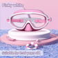 🏊‍♀️HD children's large frame waterproof and anti-fog swimming goggles