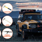 🛠️ Heavy Duty Metal Rubber Shovel Mount Kit
