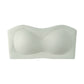 💞Womens Strapless Bras Push Up Bandeau Bra Non Slip Wireless Supportive Padded Bras Seamless Comfortable Tube Jelly Bra