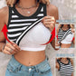 👚 50% OFF NOW! 💖 Last Day Special Price!! –Ribbed Stretchy Tank Top with Shelf Bra –  Built-in support, smoothing fit & no-slip straps – perfect for layering or workouts 💪